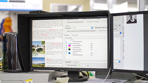 Datenkontrolle bei der Kuhn-Druck AG